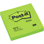 POST-IT NOTAS NEON 76x76mm VERDE 6-PACK 654-NG